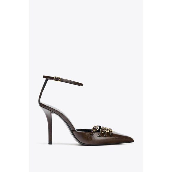 ZARA BUCKLED HIGH-HEEL SHOES - Picture 1 of 5